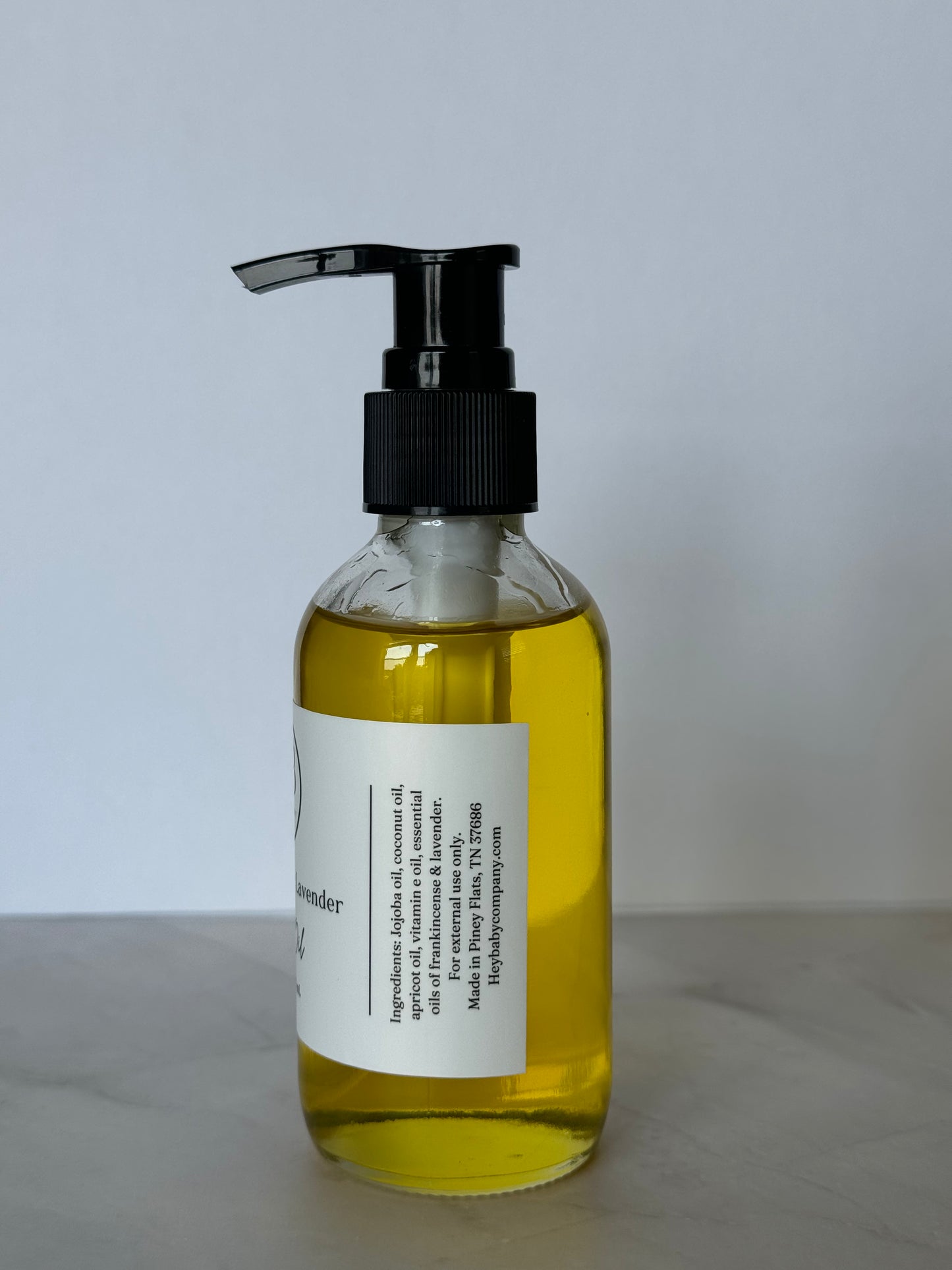 4 oz Frankincense + Lavender Body Oil