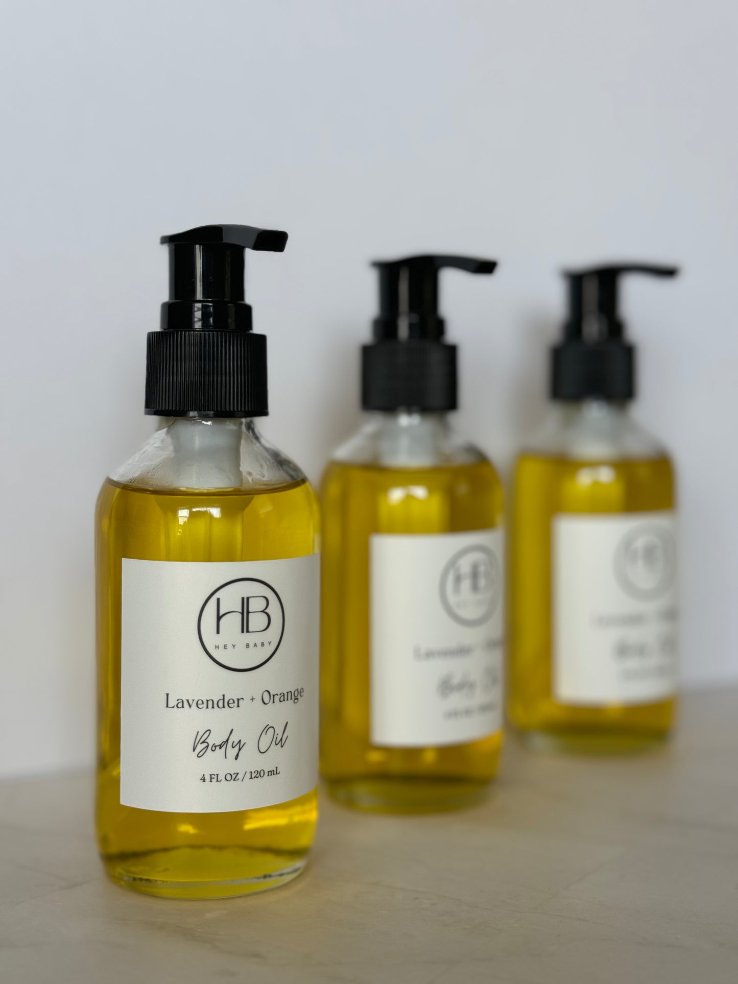 4 oz Lavender + Orange Body Oil