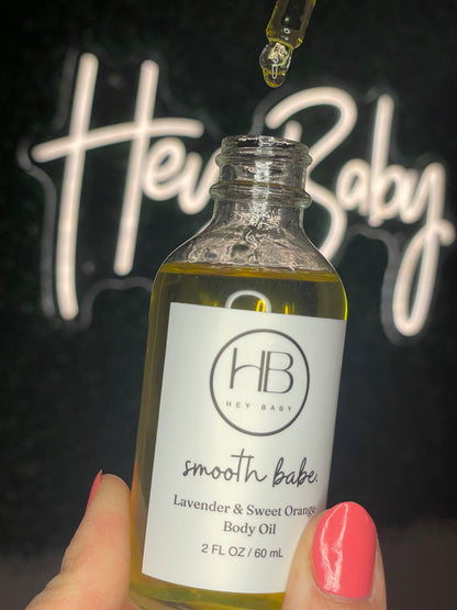 2 oz Smooth Babe Body Oil