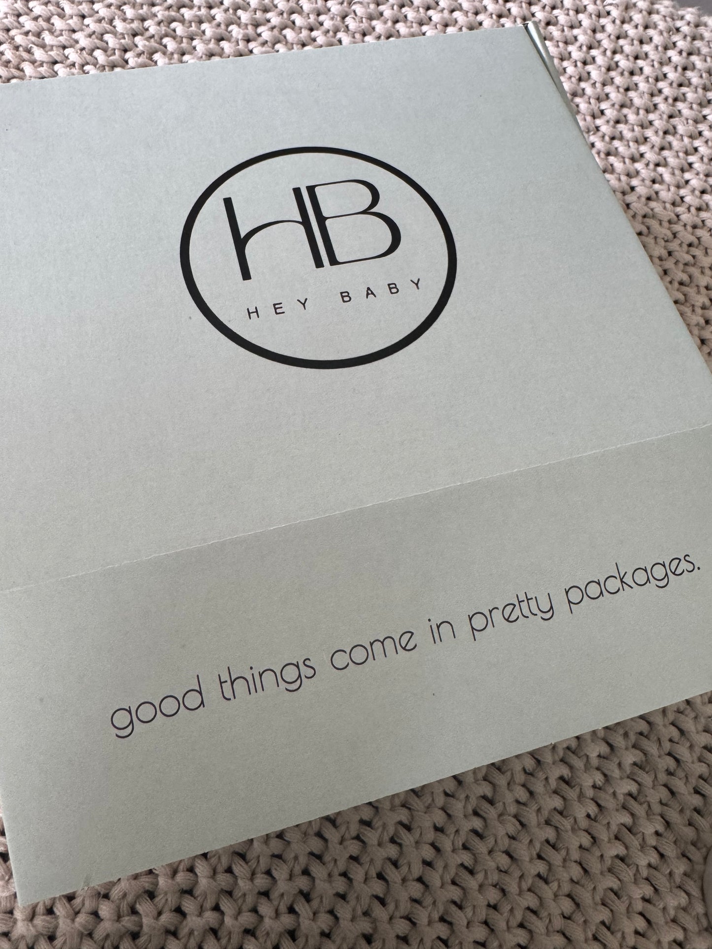 Hey Baby Box with 12 Oz Candle (New!)